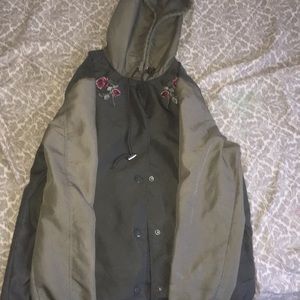 Zumiez Empyre Windbreaker women’s jacket rose